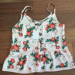 Floral ROXY Tank